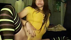 small tits and tattoos in a fun night away