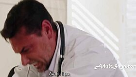 toy slides into asians tight pussy with doctor pierce paris gia