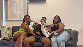 Catching Boyfriend Fucking Stepmom in Roleplay Scene