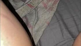 Late night mommy femdom pussy play with orgasm