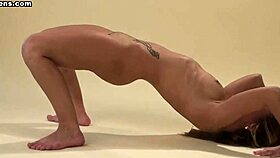 Alena spreading her legs to make you hard 😍