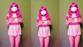 tranny maddy diamond laying anal eggs solo