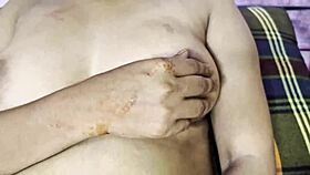 Collage Girls Fingering Her Pussy and Smoking