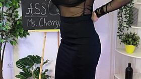 Oh Wow, Can You Handle This Curvy Amateur In Stockings And Heels Teasing Her Big Ass For Ultimate Fetish Thrills?!