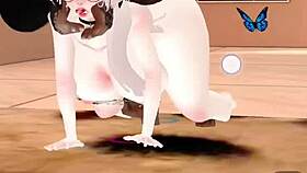 Teen Kaori Receives Huge Dose Of Monster Black Cock In Assfucking