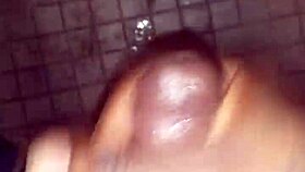 Feeling the Rush of a Creamy Cumshot Outdoors in Public