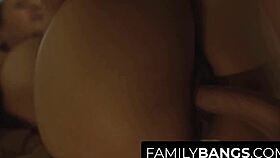 Stressed milf finds messy son-in-law, what happens next?