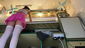 No Panties For Extra Cash!