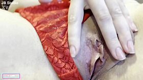 redhead shocked after multiple orgasms