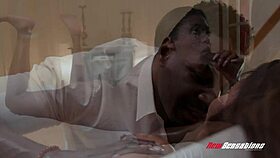 Ebony Nia Nacci craves big black cock after massage