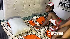 Skinny Asian Teen Nurse Takes Monster Cock In Hospital