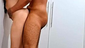 he came around, not satisfied, put it back and came inside?