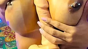 Big-dicked carioca oils my body, massages, and gets a fuck until cumming.