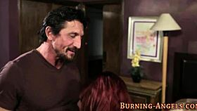 tattooed goth babe contrasts her alternative style with intense anal sex and blowjob in high definition