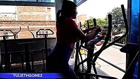 At the gym, sucking my stepfather?