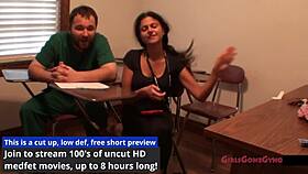 does tampa university entrance physical humiliate yesenia sparkles in shower?