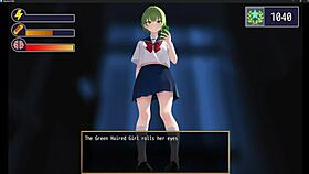 femuzero green haired girl facesits me soo good