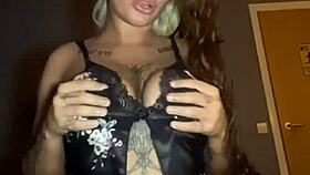 i'm horny goth slut fucks her tight ass