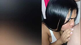 hot pregnant brunette fucked in kitchen close-up