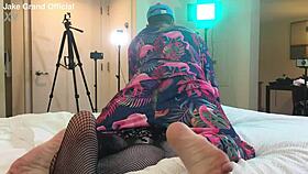 Rapper Fucks Goth Transsexual in Intense Session