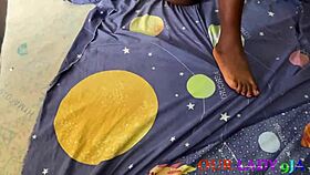 she likes the big dick diggin her ebony pussy up