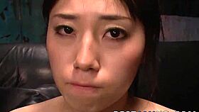 Azusa Nagasawa deep throats multiple dudes in 3some 😈
