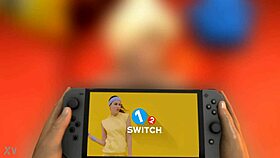 1 2 Switch Game With Big Tits Titty Fuck Action