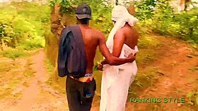 Perfect pussy road side fuck