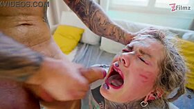 Anuskatzz Takes Three Monster Cocks In Crazy Dap Anal Destruction