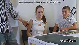 penniless stud lets naughty pal nail his ex-girlfriend for bucks, feeling adorable emotions