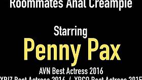 petite redhead penny pax gets ass fucked by big cock roommate