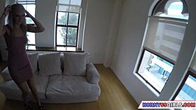 i met the blonde escort with natural body