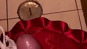 discovering stepmom's lingerie in the bathroom leads to humiliating exposure