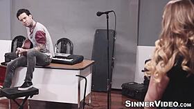 Tattooed babe aj applegate licked and fucked