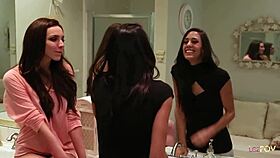 cute indian girl mesmerized by her girlfriend's sexy body, wants to please her in bed