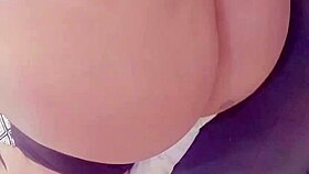 horny transsexual Carolina invites Lokita and cock to her bed for blowjob and fucking