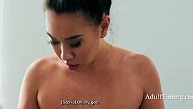 Step Mom Licks Teen's Pussy To Ease Her Breast Insecurities - Kimmy Kimm And Sophia Locke