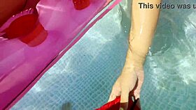 slutty milf had some fun in the pool 280- previw.