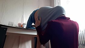 I Lick My Milf Boss's Ass for Promotion!