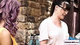 Lesbian Milf Fingers Her Busty Boss