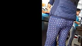 Culo En Las Quesadillas Voyeur Spying Action!