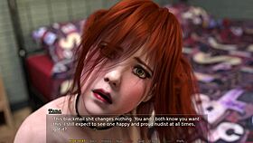 Let's play Casey's Fall part 6b unshaved path with redhead