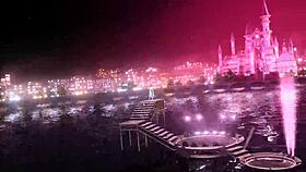 Hatsune Miku in full nude bunny costume from nostalgic project diva mod