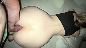 Tried To Fuck Girlfriend's Ass And Loved Her Sexy Butthole