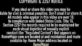 Rome major and kaden kole engage in an interracial scene