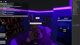 Futanari fucks my huge ass in the studio