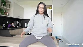 your breakfast is served, pussy or ass?