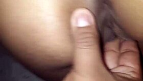 Latina Removes Thong For Nice Fingering