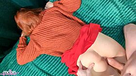 Velma from Scooby-Doo lost her glasses and got fucked by a big dick in 4K cosplay! 😜