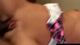 young skank emily austin bent over fucked doggystyle by big black cock